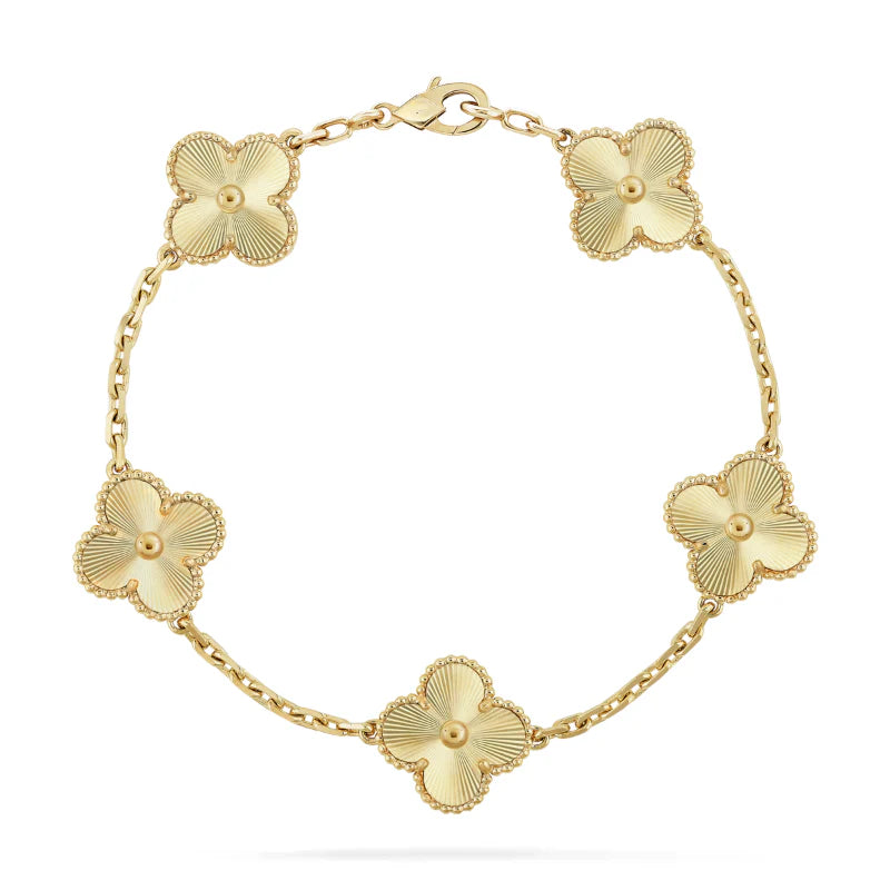 Blumenarmand Gold