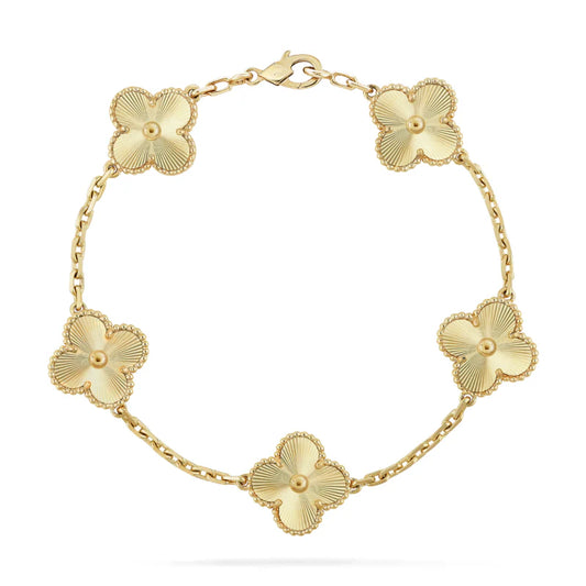 Blumenarmand Gold